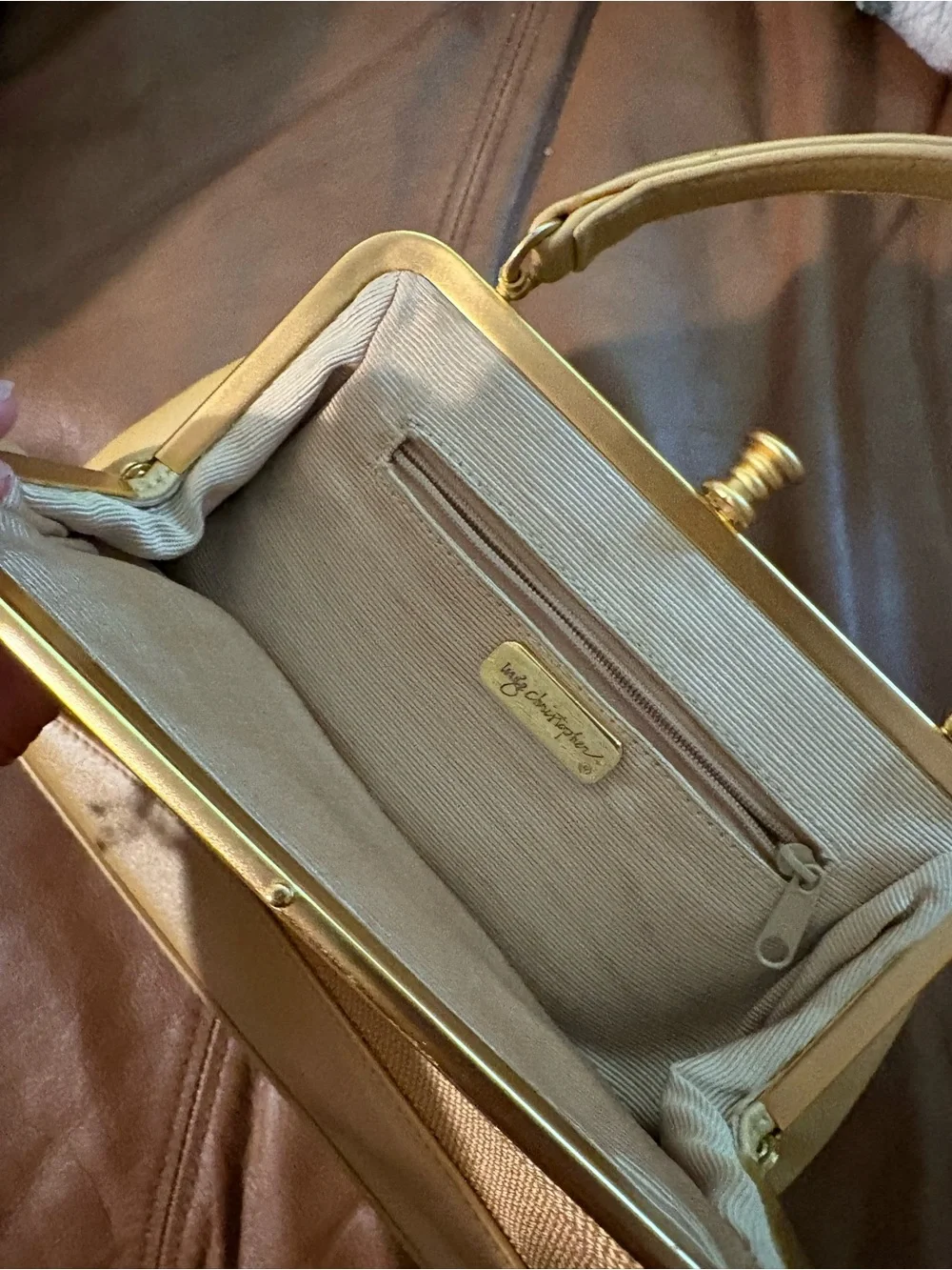 Vintage Inge Christopher Top-Handle Women’s Bag